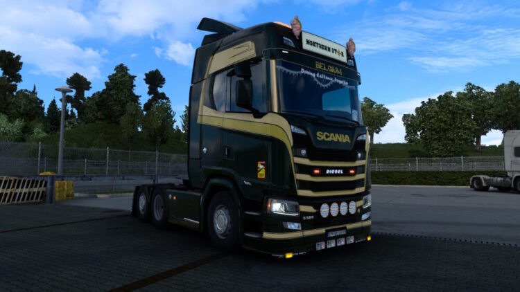 Northern Star – Scania NG Skin 2 by Player Thurein