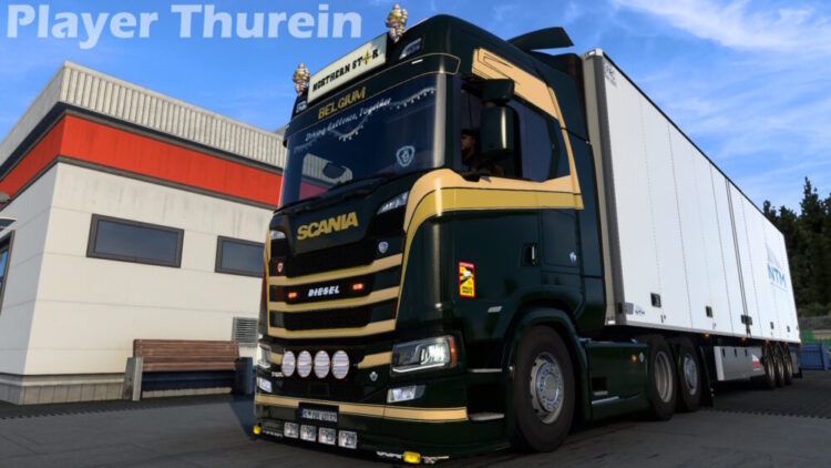 Northern Star – Scania NG Skin 2 by Player Thurein