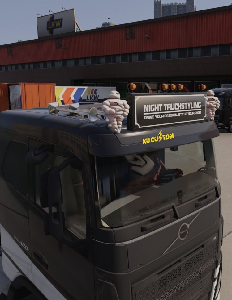 MULTI TEXTURE LIGHTBOX WITH BIBENDUM