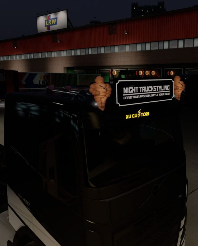 MULTI TEXTURE LIGHTBOX WITH BIBENDUM
