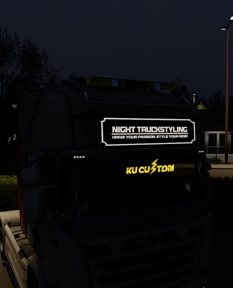 LIGHTBOX FOR SCANIA STREAMLINE AND R2009