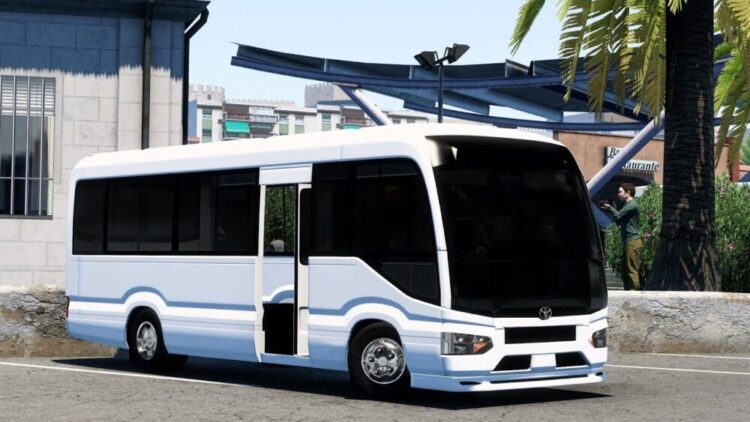 Toyota Coaster G4 2022 Bus