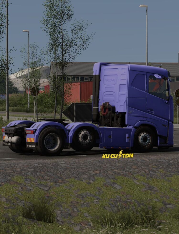SIDESKIRT FOR VOLVO FH AERO 6X2/4