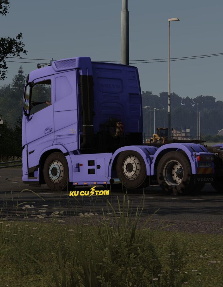 SIDESKIRT FOR VOLVO FH AERO 6X2/4