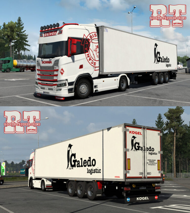 Galedo Logistic Skin Pack v1.0