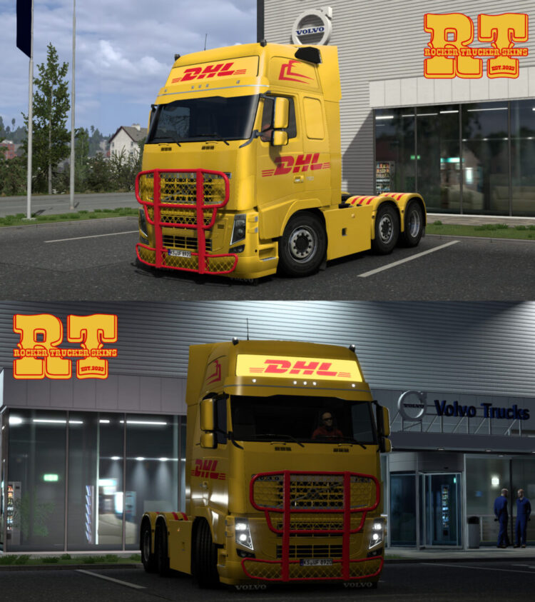 DHL Skins for Volvo FH 1/2/3