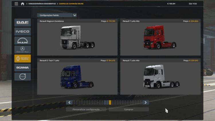 All Trucks At The Dealer Ets2 By Rodonitcho Mods 1.0 1.50 1.58 11 02 2026