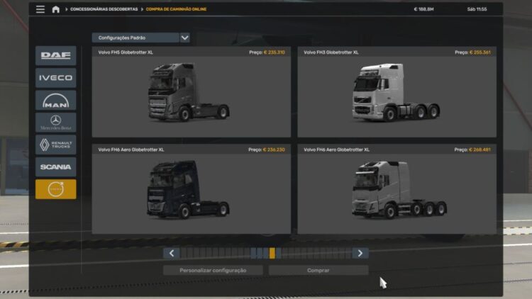 All Trucks At The Dealer Ets2 By Rodonitcho Mods 1.0 1.50 1.58 11 02 2026