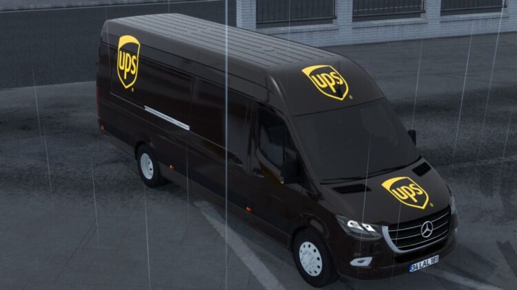 Ups Mercedes-Benz Sprinter Trzpro By Rodonitcho Mods 1.0 1.50 1.58 27 02 2026