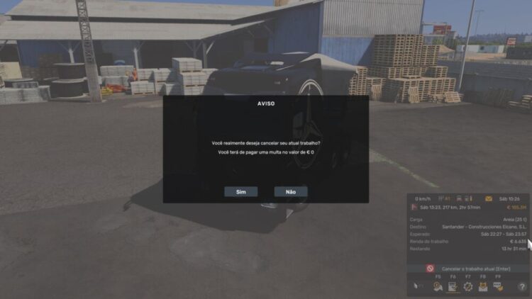 CANCEL CURRENT FREE JOB ETS2 BY RODONITCHO MODS 1.0 1.50 1.58 11 02 2026