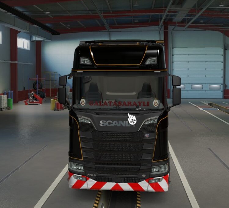 ETS2 Scania Galatasaray Cam Modu