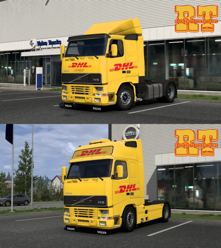 DHL Skins for Volvo FH 1/2/3
