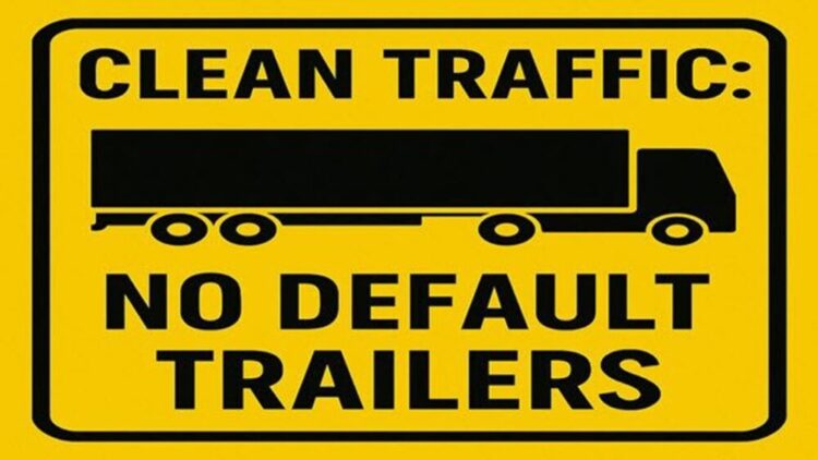 ETS2 Clean Traffic No Default SCS Trailers v1.8