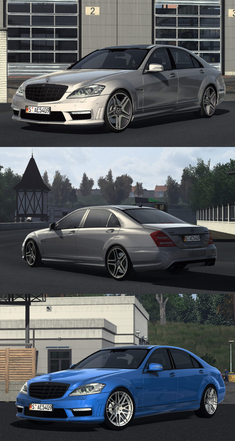 Mercedes-Benz W221 2012 S65 AMG V4.0 1.57