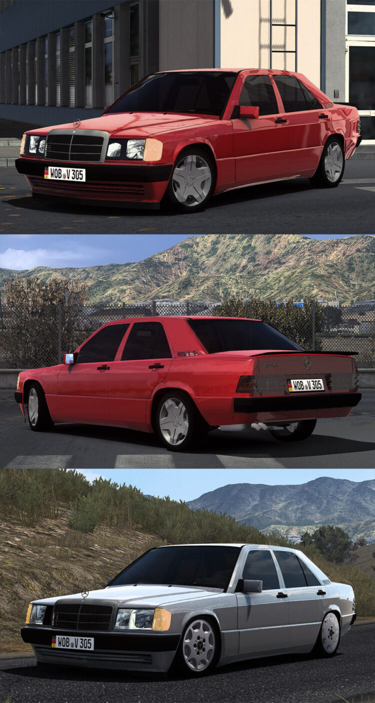 Mercedes-Benz W201 190E V3.8 1.57