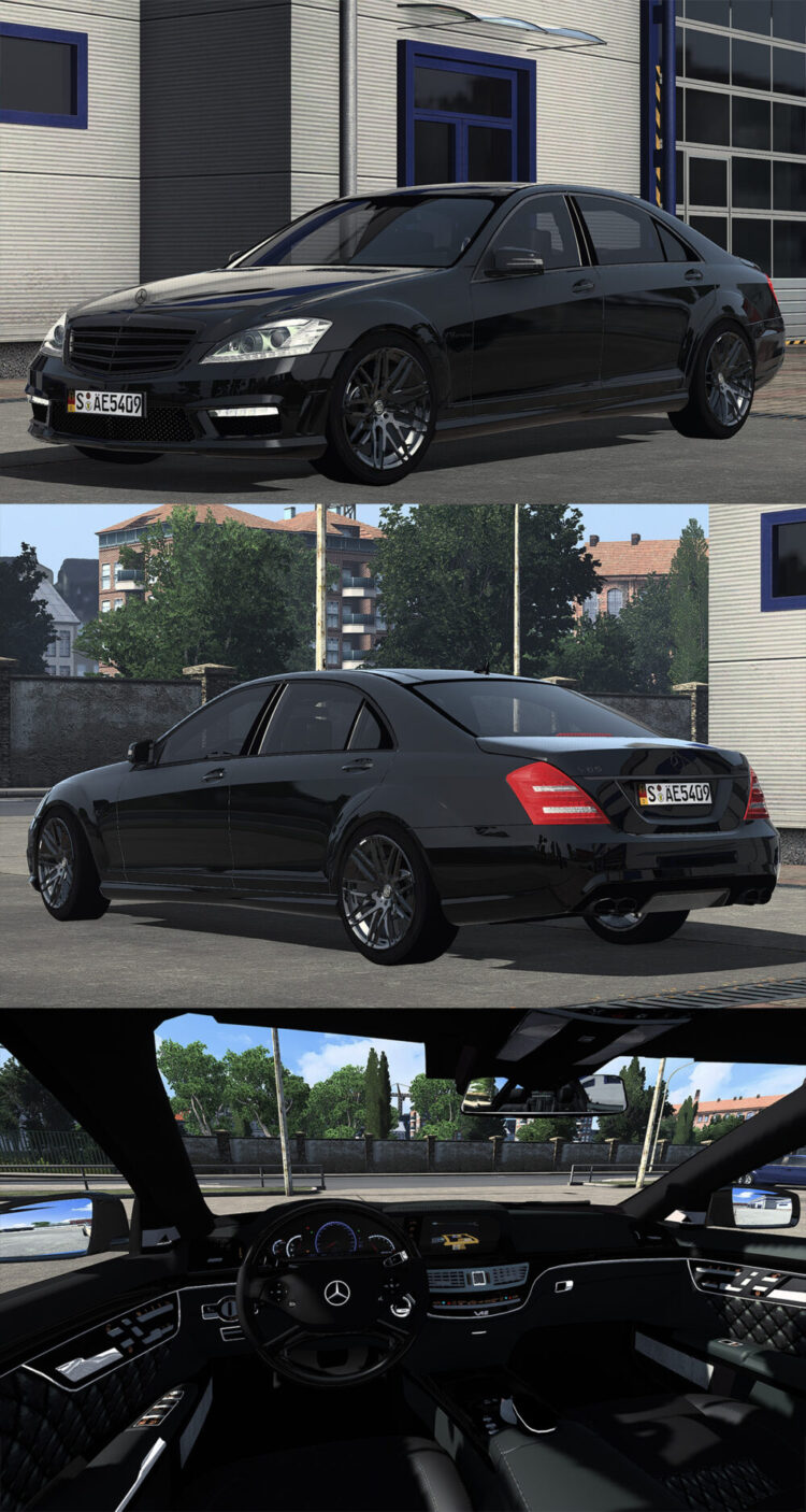 Mercedes-Benz W221 2012 S65 AMG V4.0 1.57