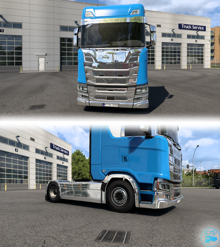 Scania S Next Gen Accessories Chrome