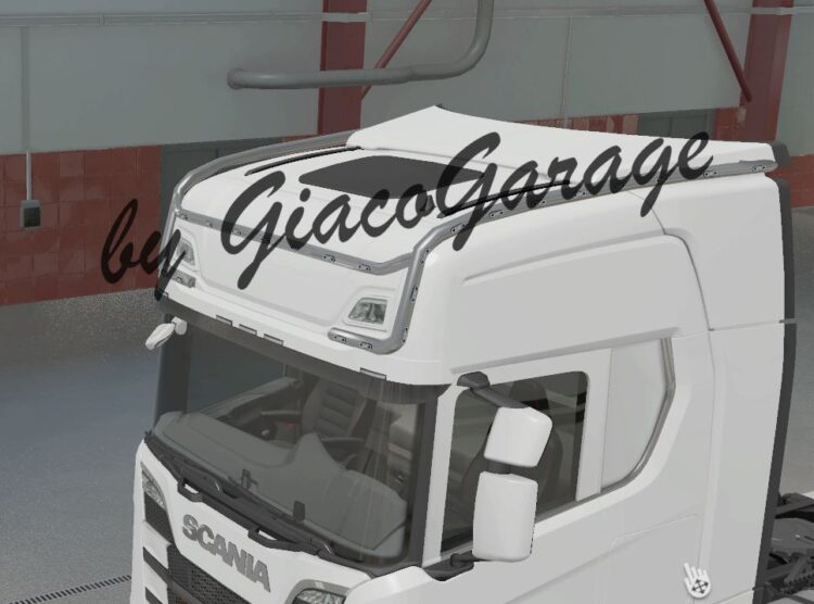 bar on the roof for scania S new gen