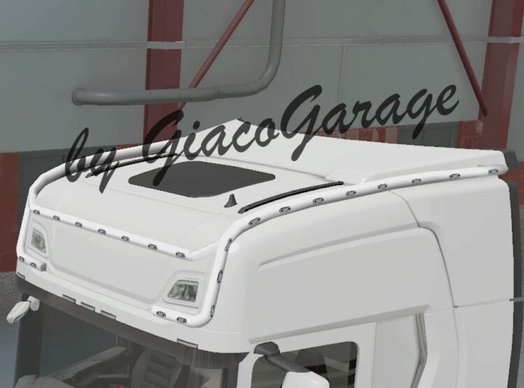 bar on the roof for scania S new gen