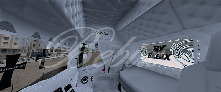 Interior New Gen Scania 770 White
