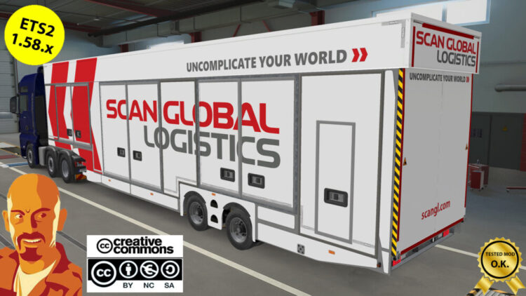ROLFO AURIGA DELUXE TRAILER v1.0 ETS2 1.58.x