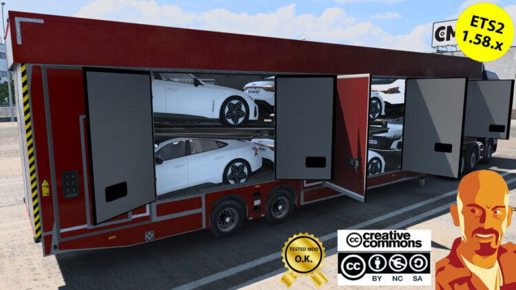 ROLFO AURIGA DELUXE TRAILER v1.0 ETS2 1.58.x