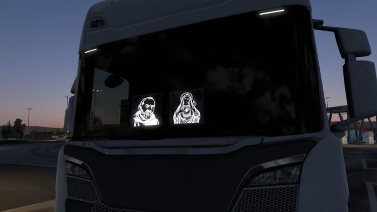 QUADRETTI SCANIA S LOGO