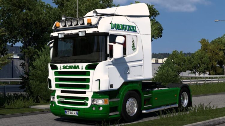 Scania R500 Doriguzzi Skin for JuseeTV Scania PGR