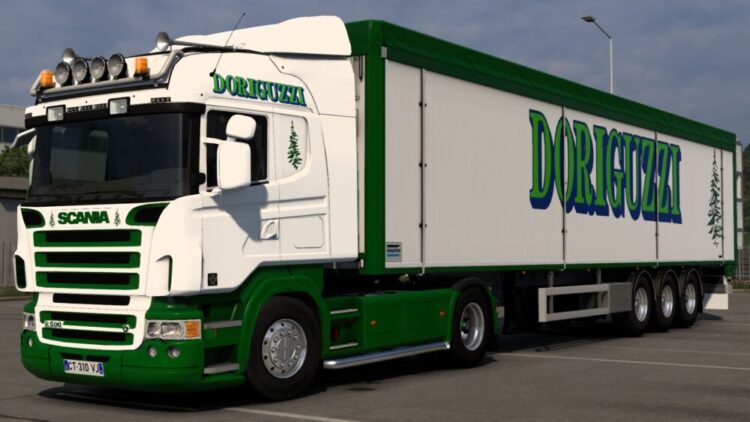 Scania R500 Doriguzzi Skin for JuseeTV Scania PGR