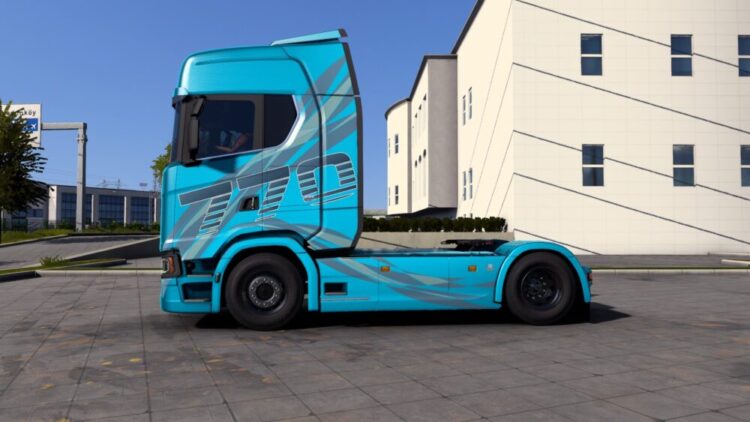 2022 Scania 770 S V8 Frost Edition PaintWork