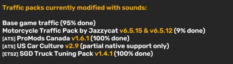 Sound Fixes Pack v26.08