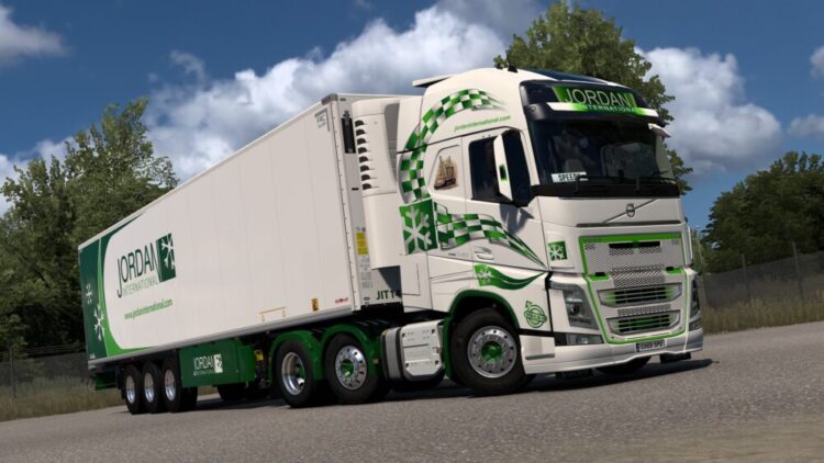 Jordan International – Volvo FH4 & Schmitz SKO