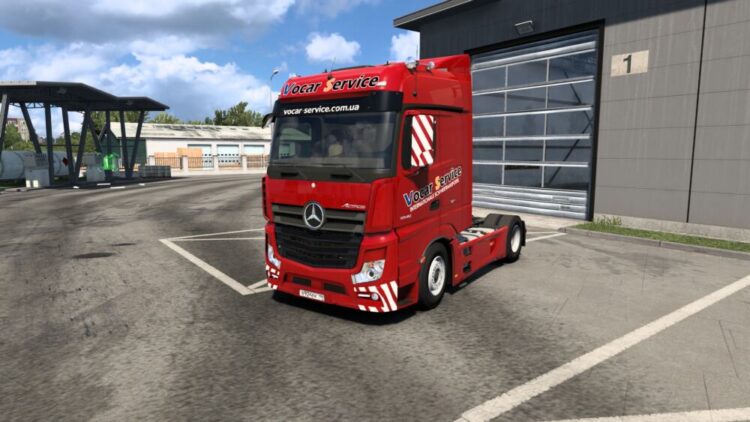 Vocar-Service Mercedes & DAF skin