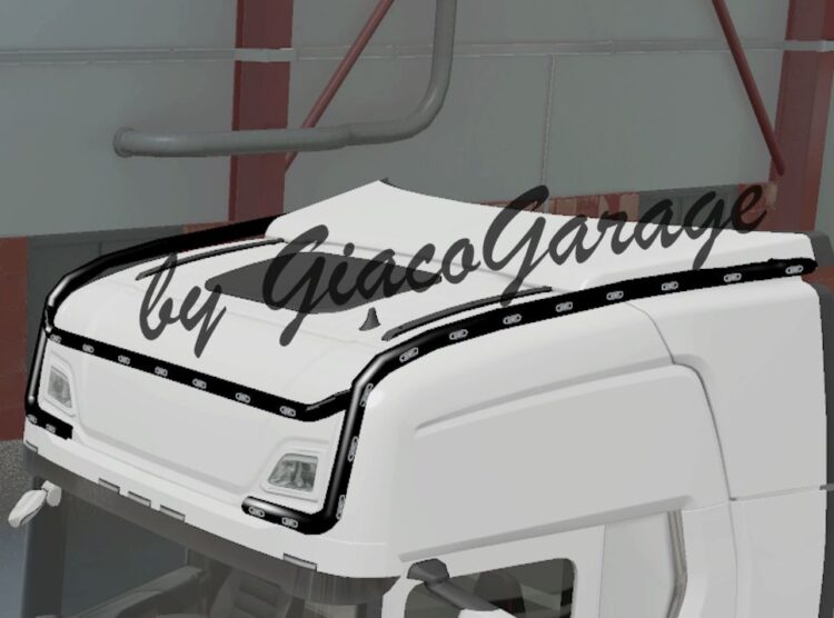bar on the roof for scania S new gen