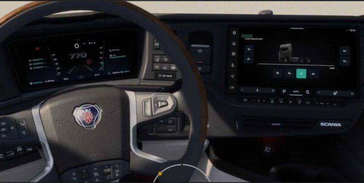 Scania Smart Dash Improved Dashboard v1.6 [1.58]