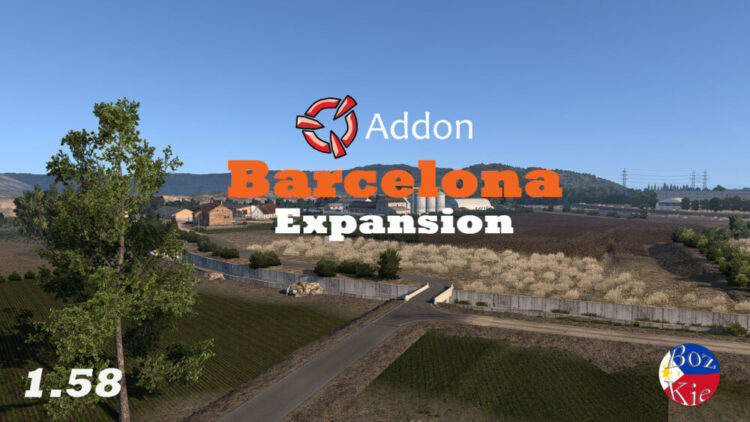 Barcelona Expansion SCS add-on V1.6 ETS2 1.58