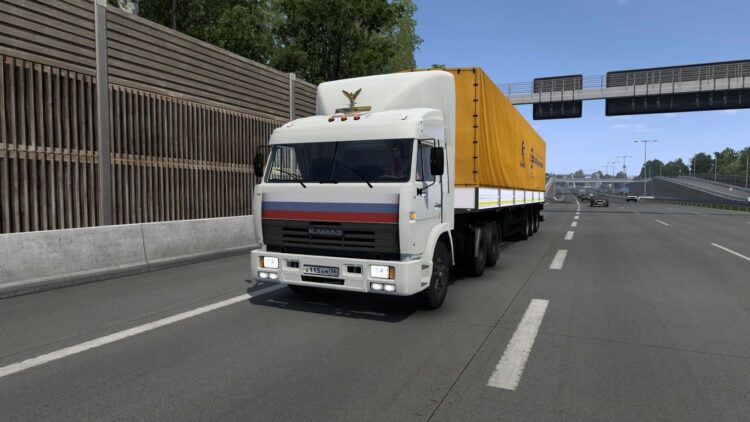 Kamaz 54115+ Trailer NEFAZ v 2.1