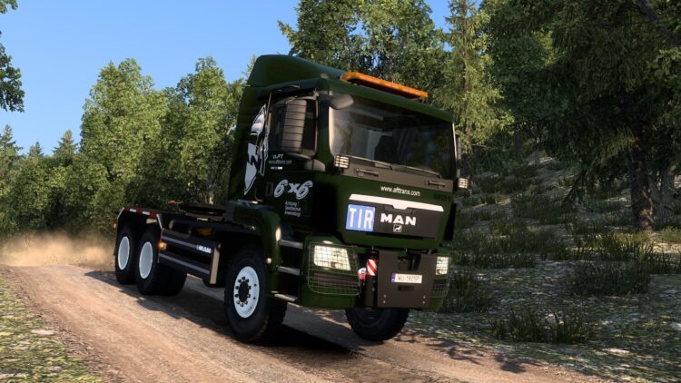 Man TGS Heavy-duty 6x6 1.58