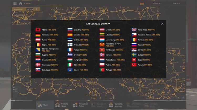 Ets2 Map 100% Discovered By Rodonitcho Mods 1.0 1.58 26 03 2026
