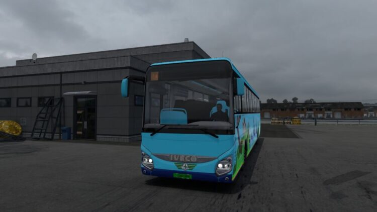 Keelung bus skin iveco evadys 13m