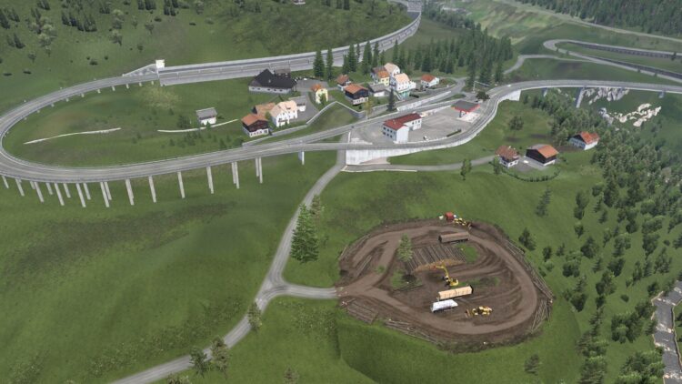 Aosta map ets2