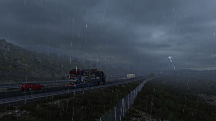 Realistic Weather System V2.5 [ETS2 1.58]