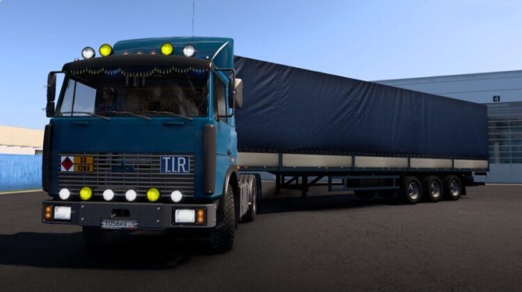 MAZ 6422 (1981) + Trailer v2.1 (1.58)