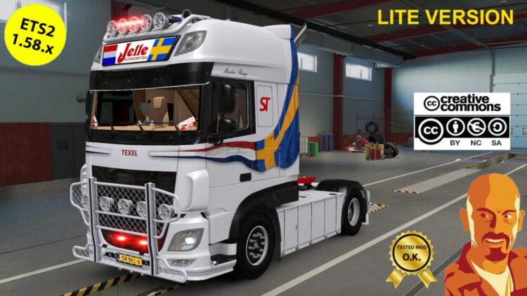 DAF XF MOULIN ROUGE SCHOWSTRA ETS2 1.58.x