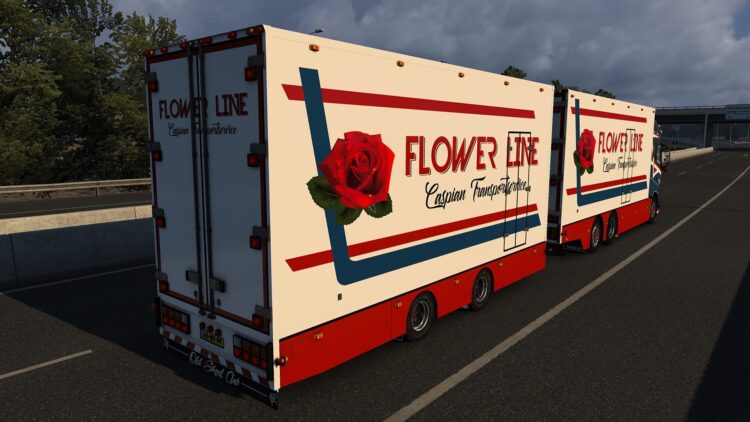 VOLVO FH16 TANDEM FLOWER LINE V4.0 1.58