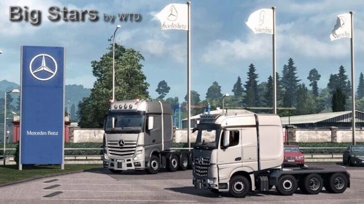 Big Stars Actros/Arocs SLT v1.9