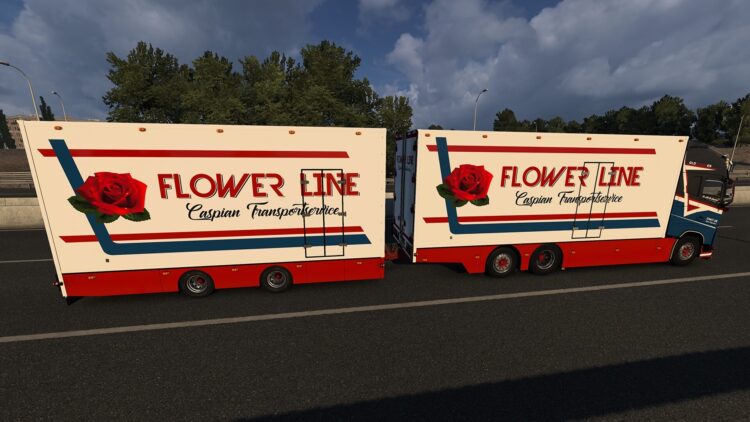 VOLVO FH16 TANDEM FLOWER LINE V4.0 1.58