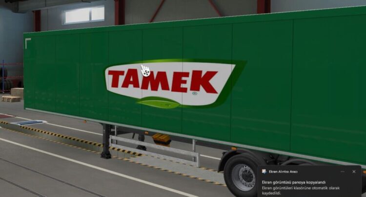 Euro Truck Simulator 2 – TAMEK Trailer Skin