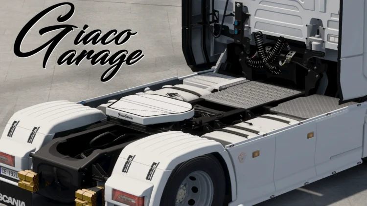 Scania S fifth wheel cover
