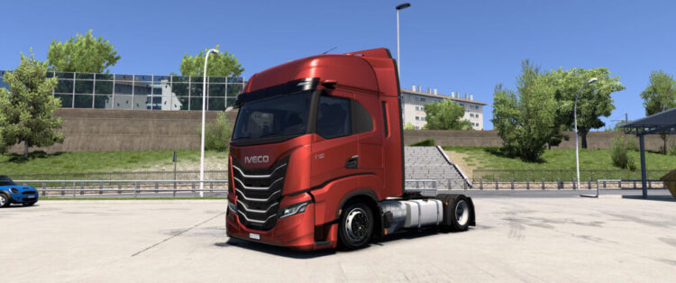 Low deck chassis addon for SCS Iveco S-Way by Sogard3 v1.2